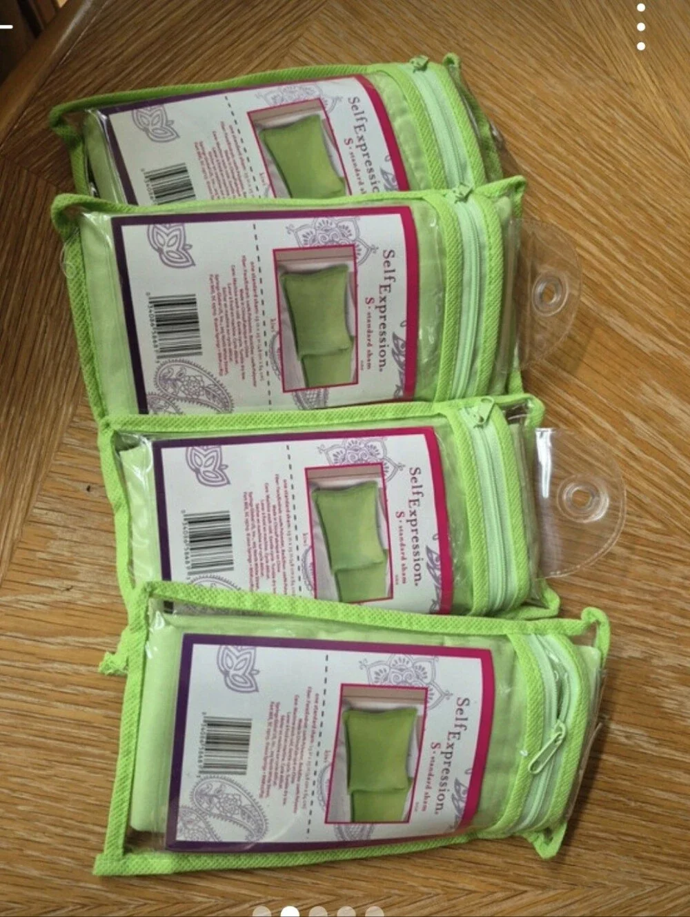 Solid Sage Green Pillow SHAMS Set - 4 Pack
